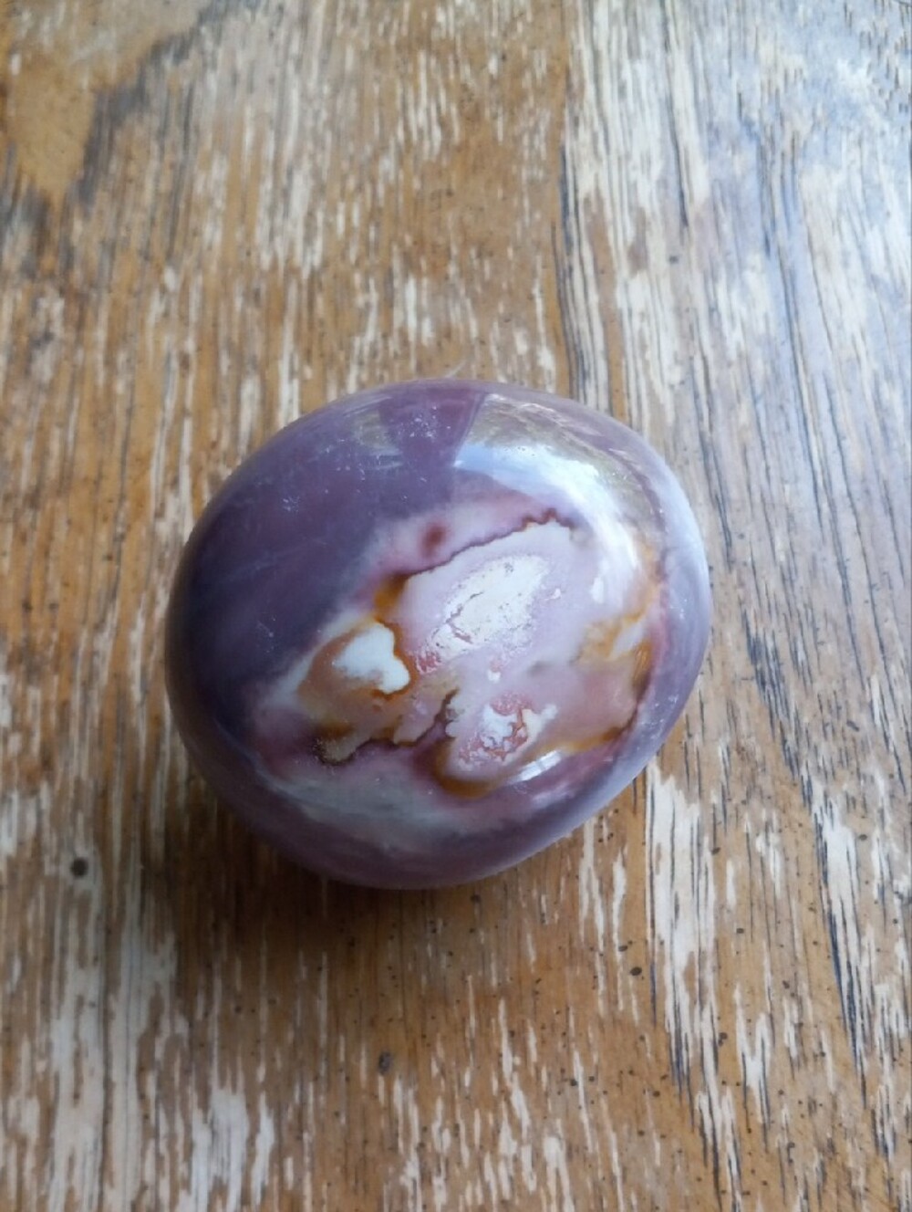 Mookaite Crystal Freeformed Palmstone!! Large